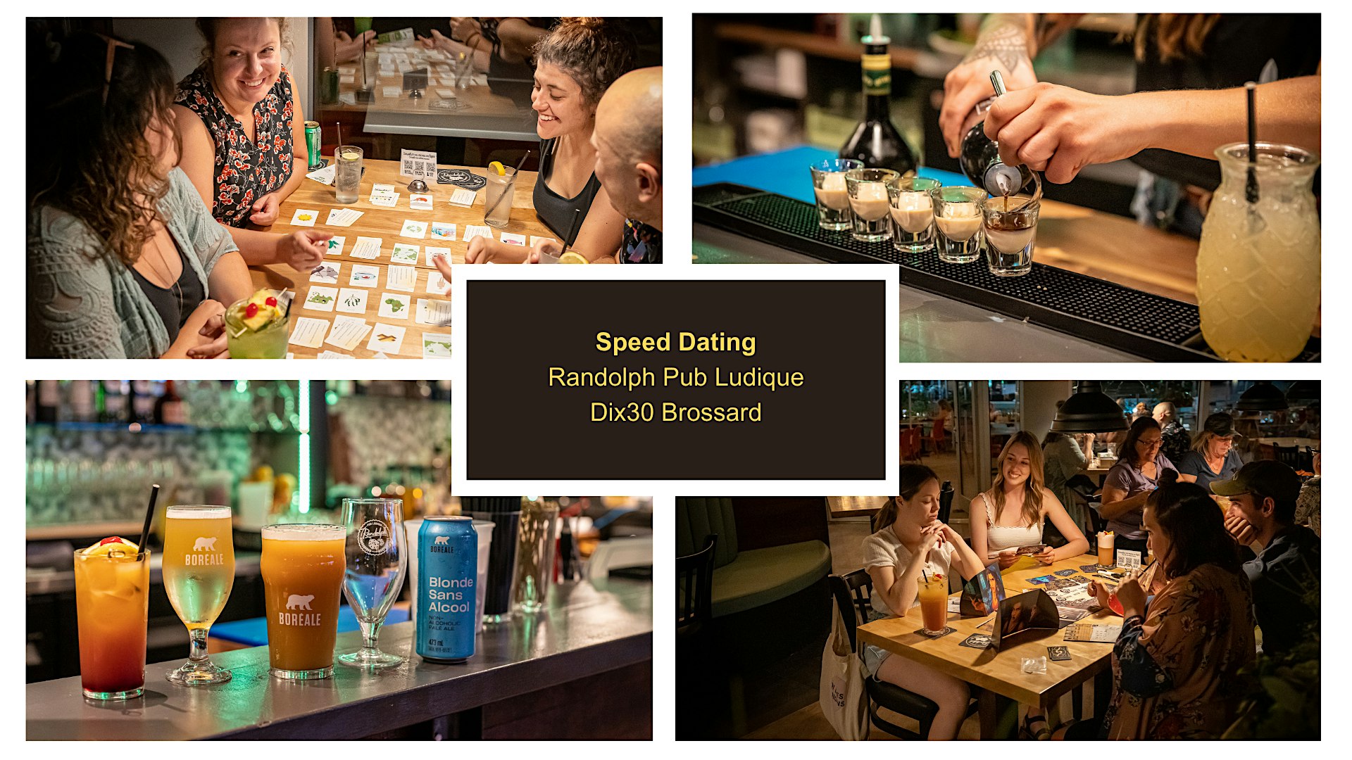 Speed Dating Geek Brossard 40 - 55 ans, 11 novembre 2026