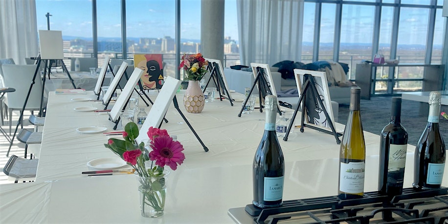Penthouse Paint n' Sip: Paint Your Self-Picasso