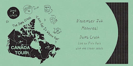 Dumb Crush live in Montreal