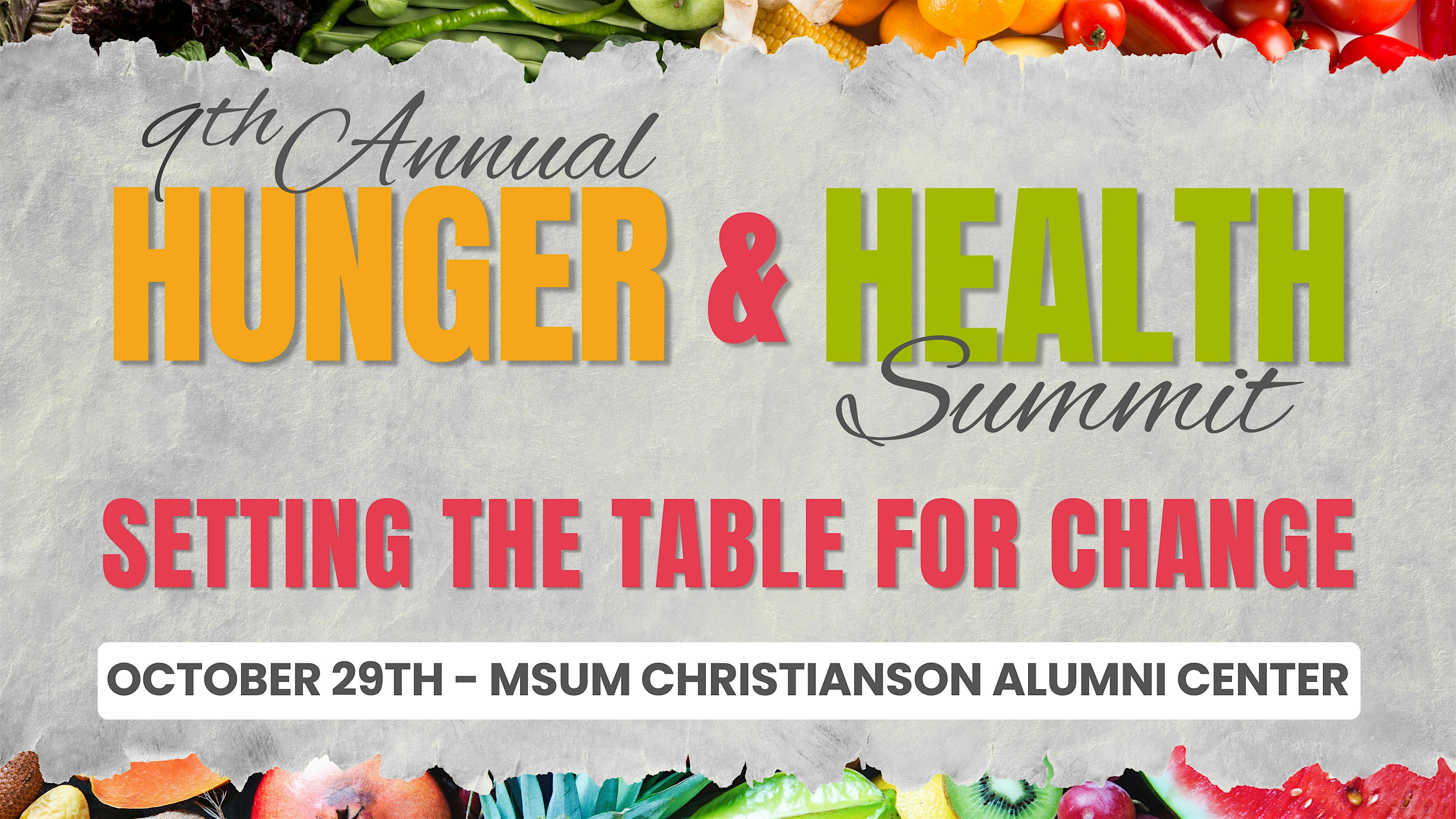 9th Annual Hunger & Health Summit