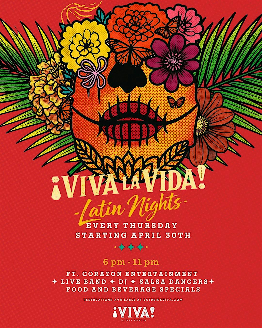 Viva La Vida Latin Night