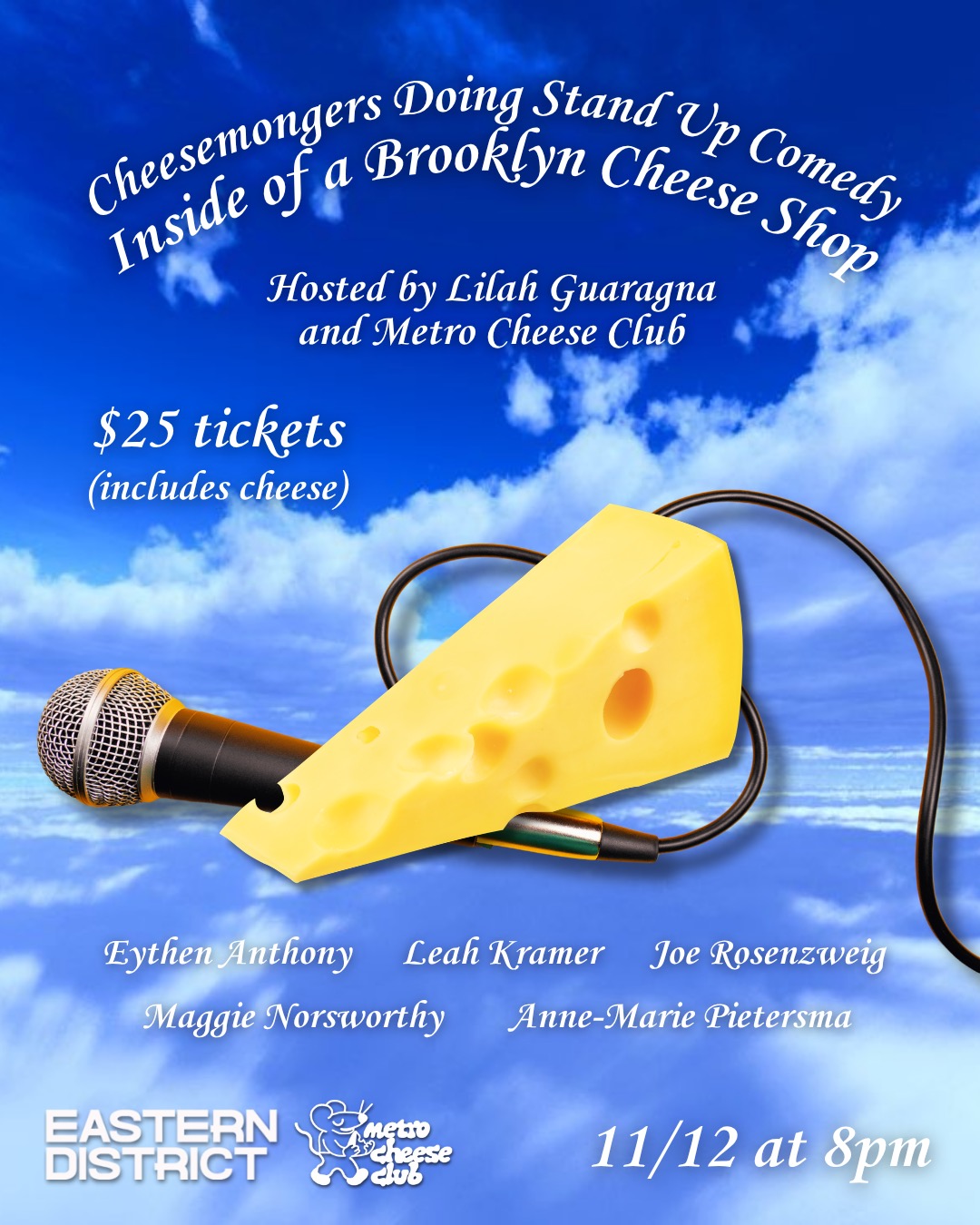 Cheesemongers Doing Comedy at a Brooklyn Cheese Shop