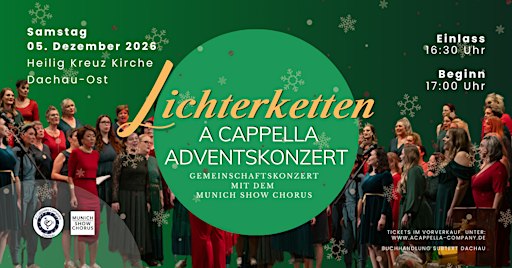 A Cappella Company "Lichterketten - ein A Cappella Adventskonzert"