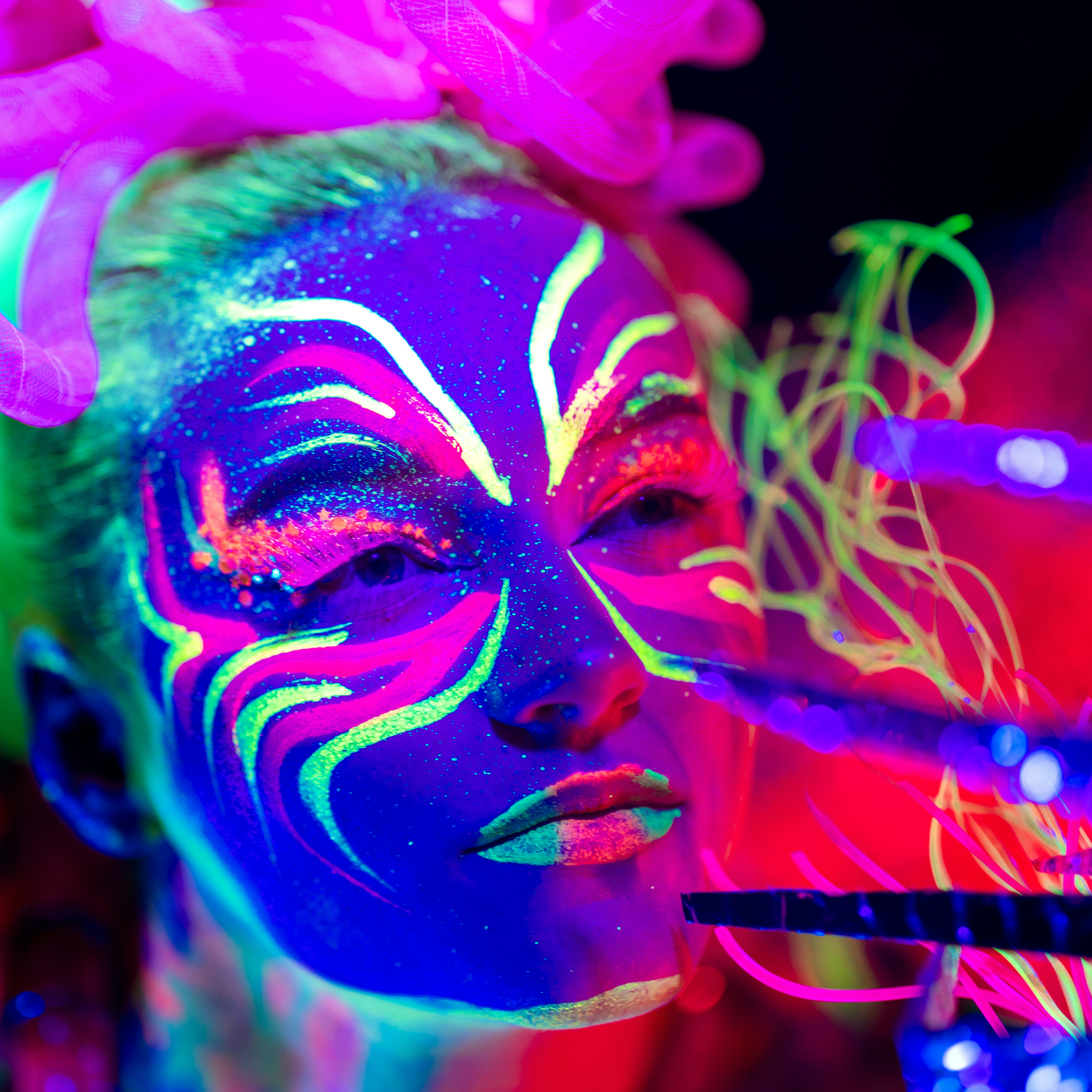 Neon Naked Life Drawing in Brixton!