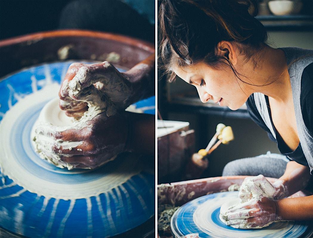 4-Week /Hand building+Wheel Throwing with Clay