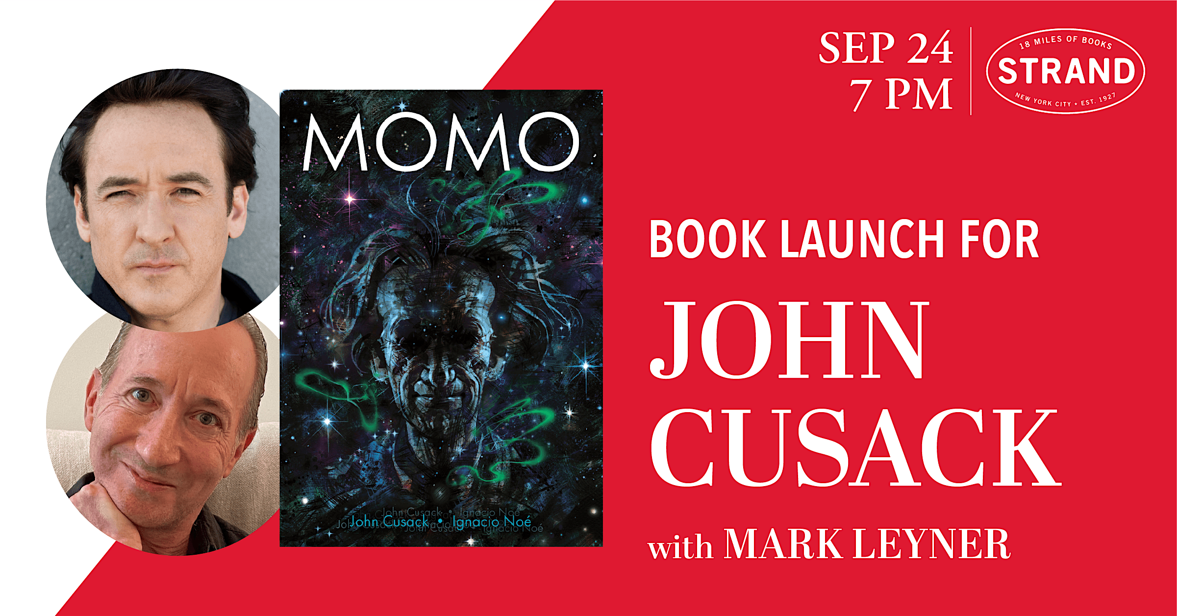 John Cusack + Mark Leyner: MOMO