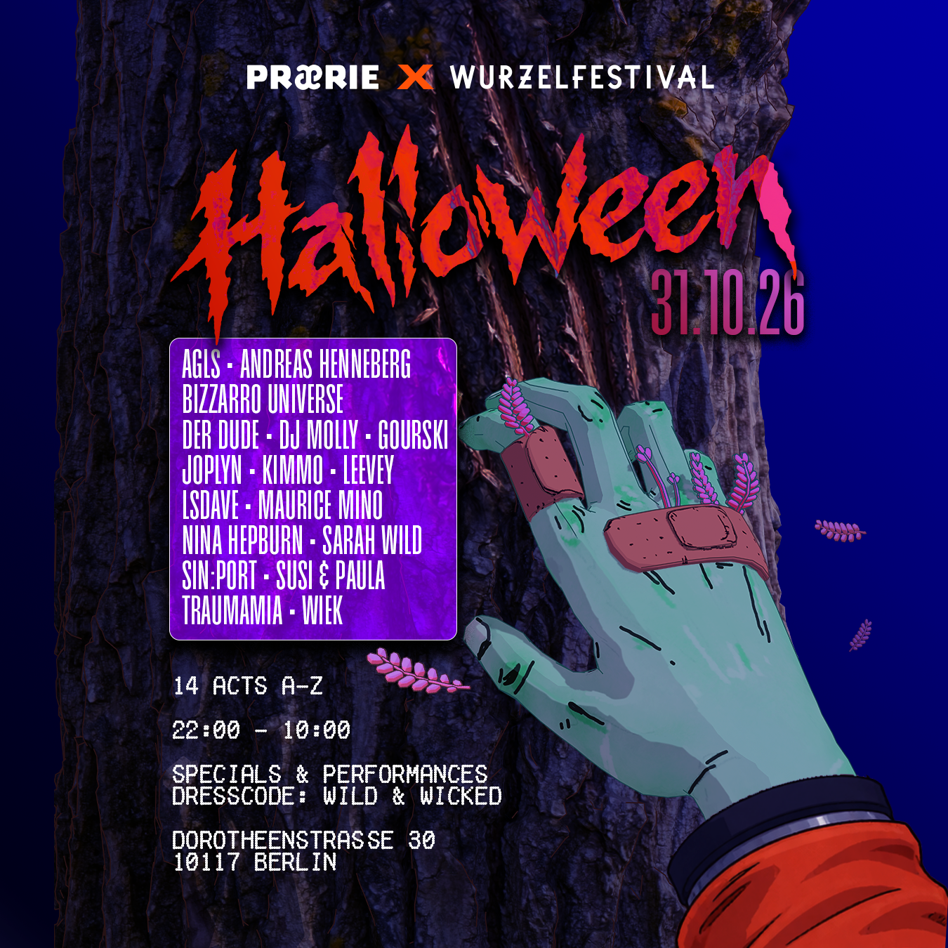 Halloween by Wurzelfestival x Praerie Festival