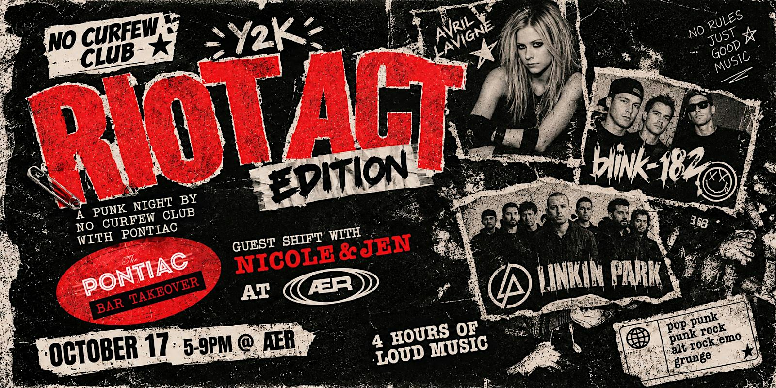 NO CURFEW CLUB VOL. 4: RIOT ACT EDITION