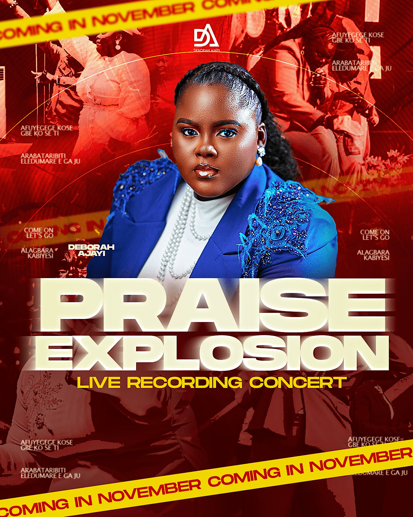 PRAISE EXPLOSION LIVE RECORDING  CONCERT WITH DEBORAH AJAYI