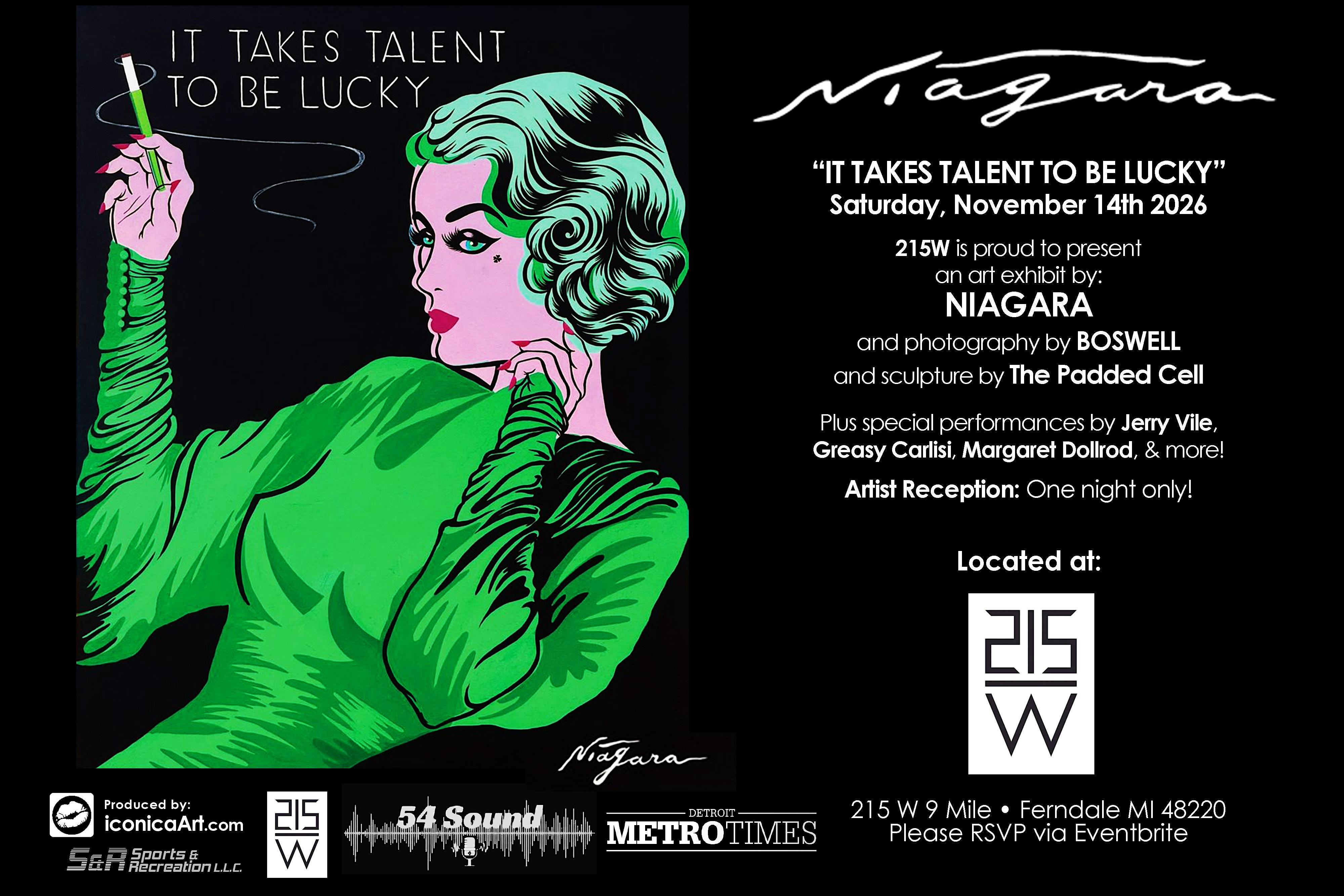 NIAGARA Art + BOSWELL Photography Exhibit