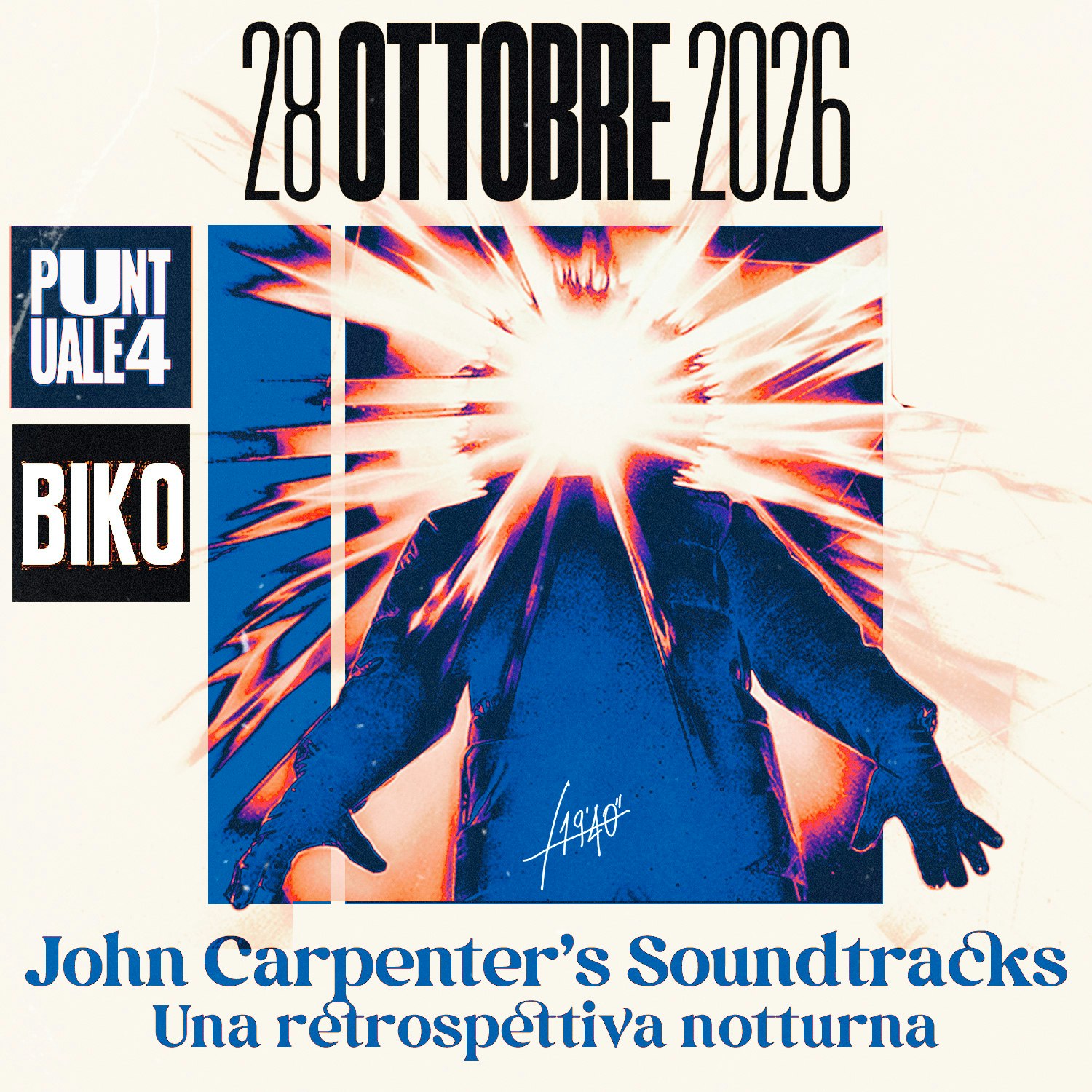 Puntuale Festival 4 - JOHN CARPENTER'S SOUNDTRACKS