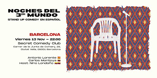 Noches del 3er Mundo - Stand-up Comedy en Barcelona