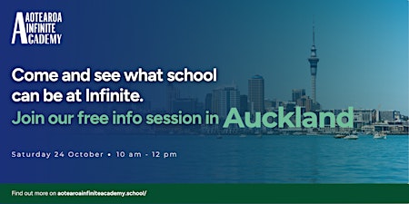Infinite Information Session - Auckland