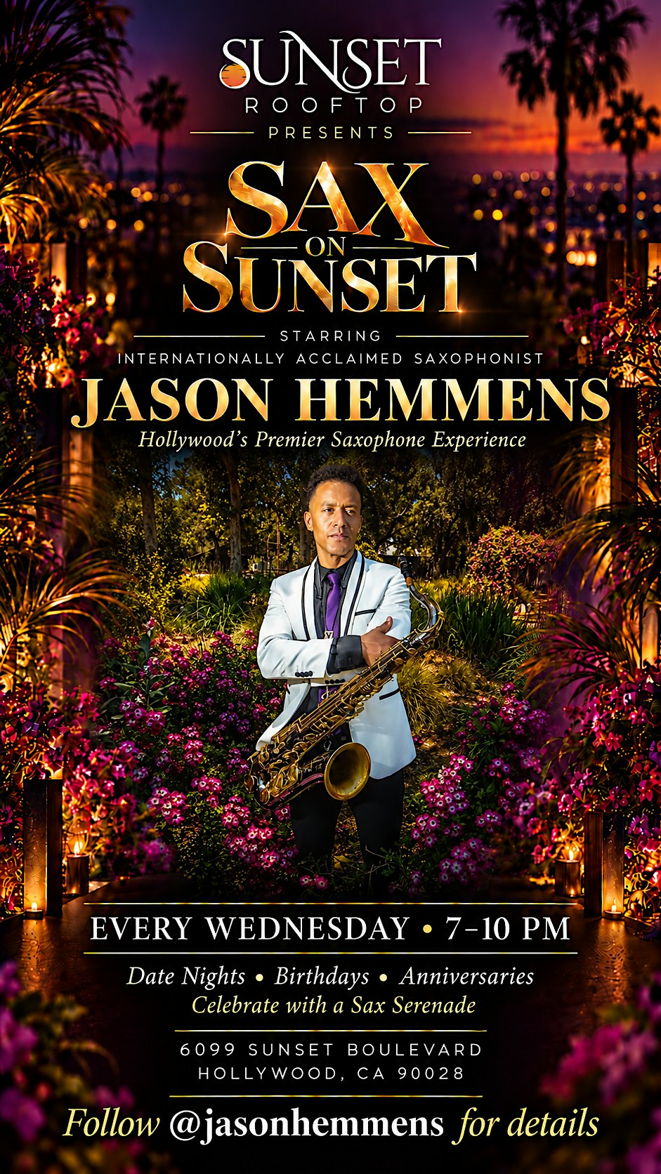 Jason Hemmens Presents: SAX ON SUNSET