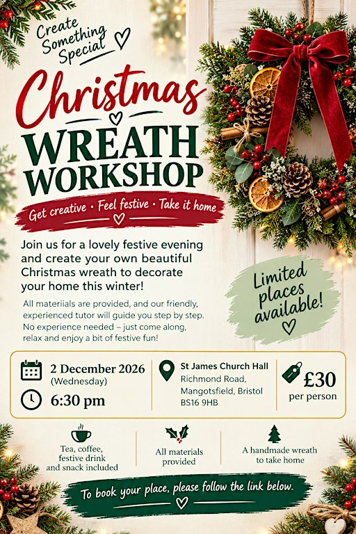 Christmas Wreath Workshop