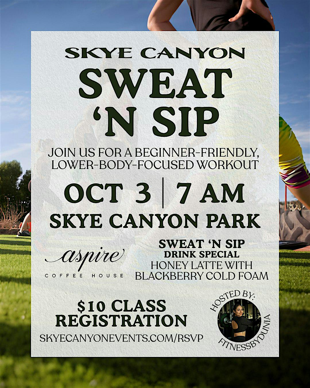 SWEAT N’ SIP