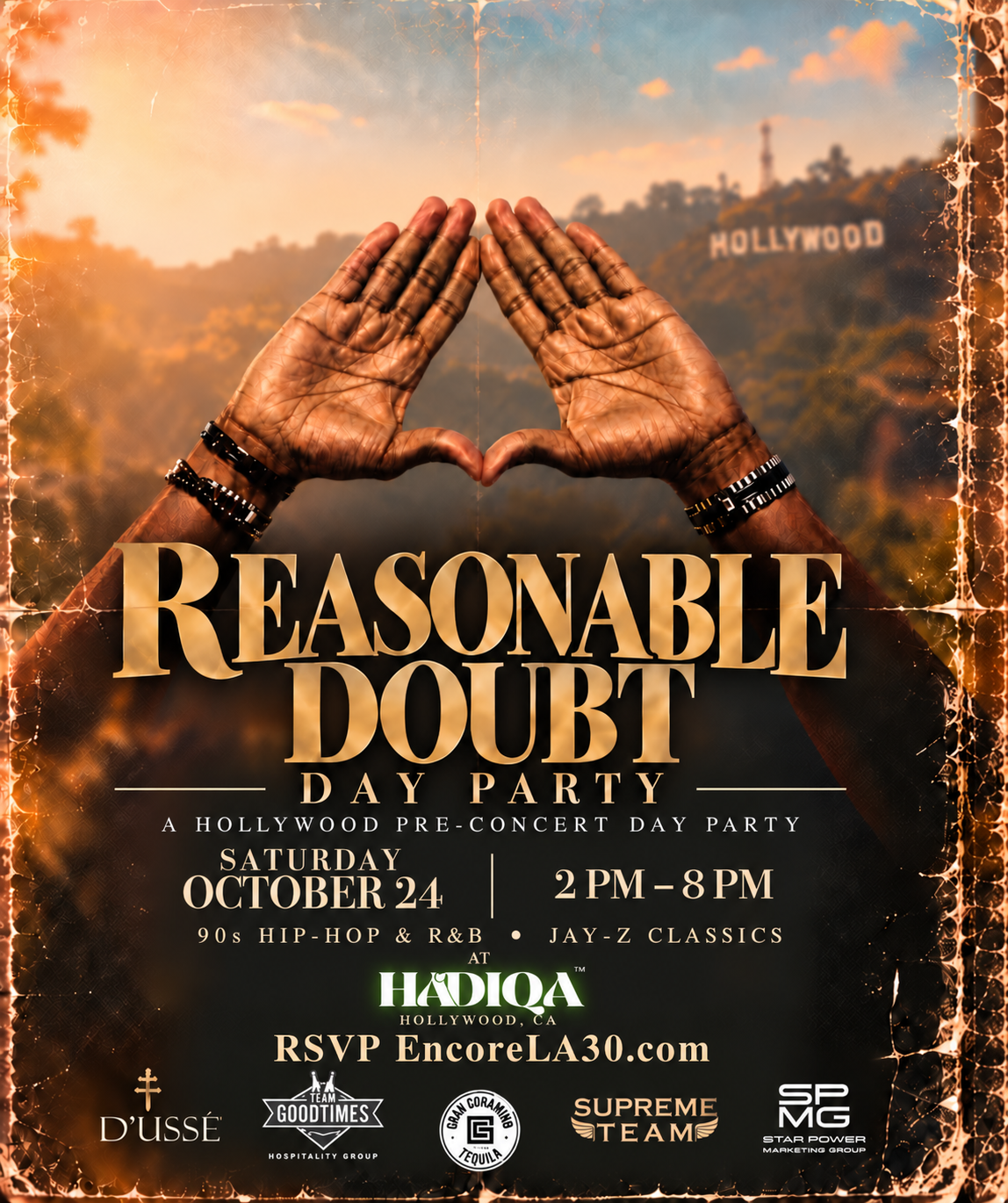 10*24 Reasonable Doubt // Day party LA // Jay Z 30 Concert - Pre Party