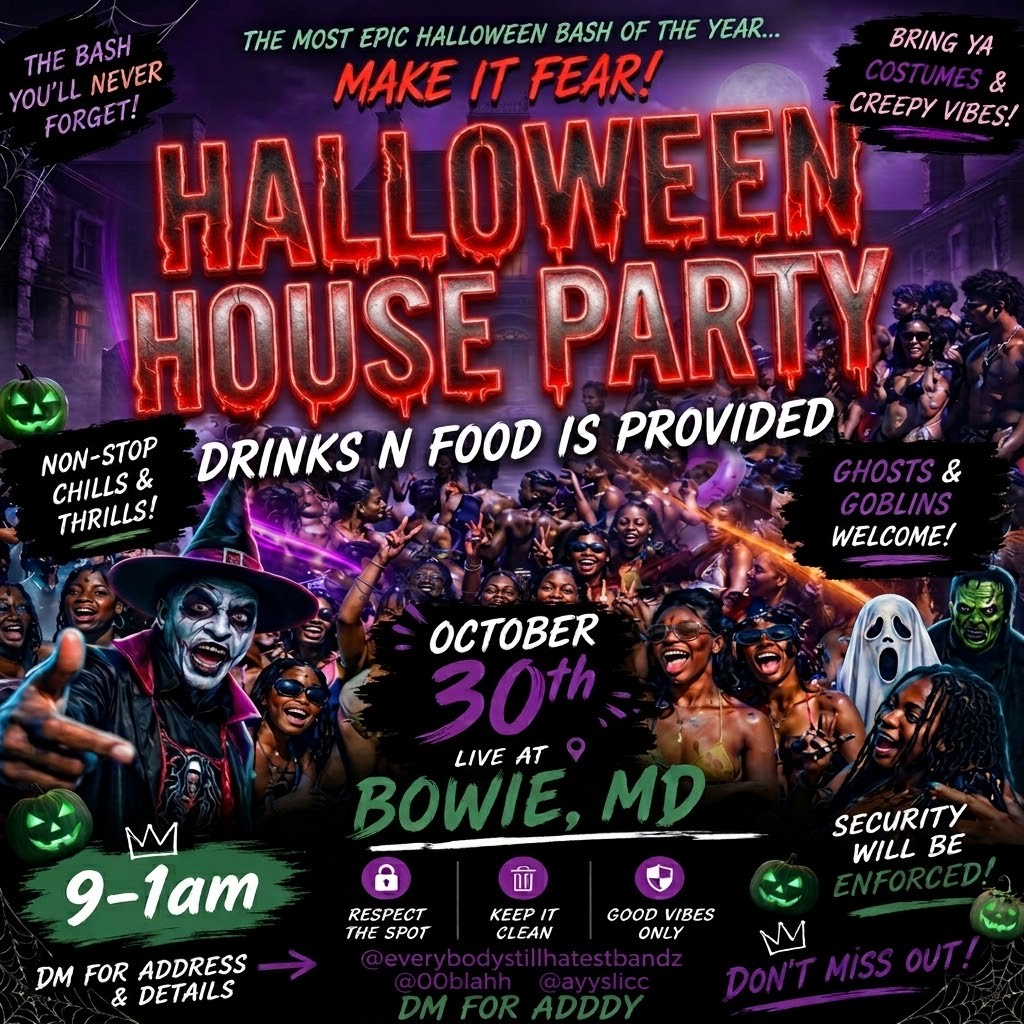 Halloween House Party🎃