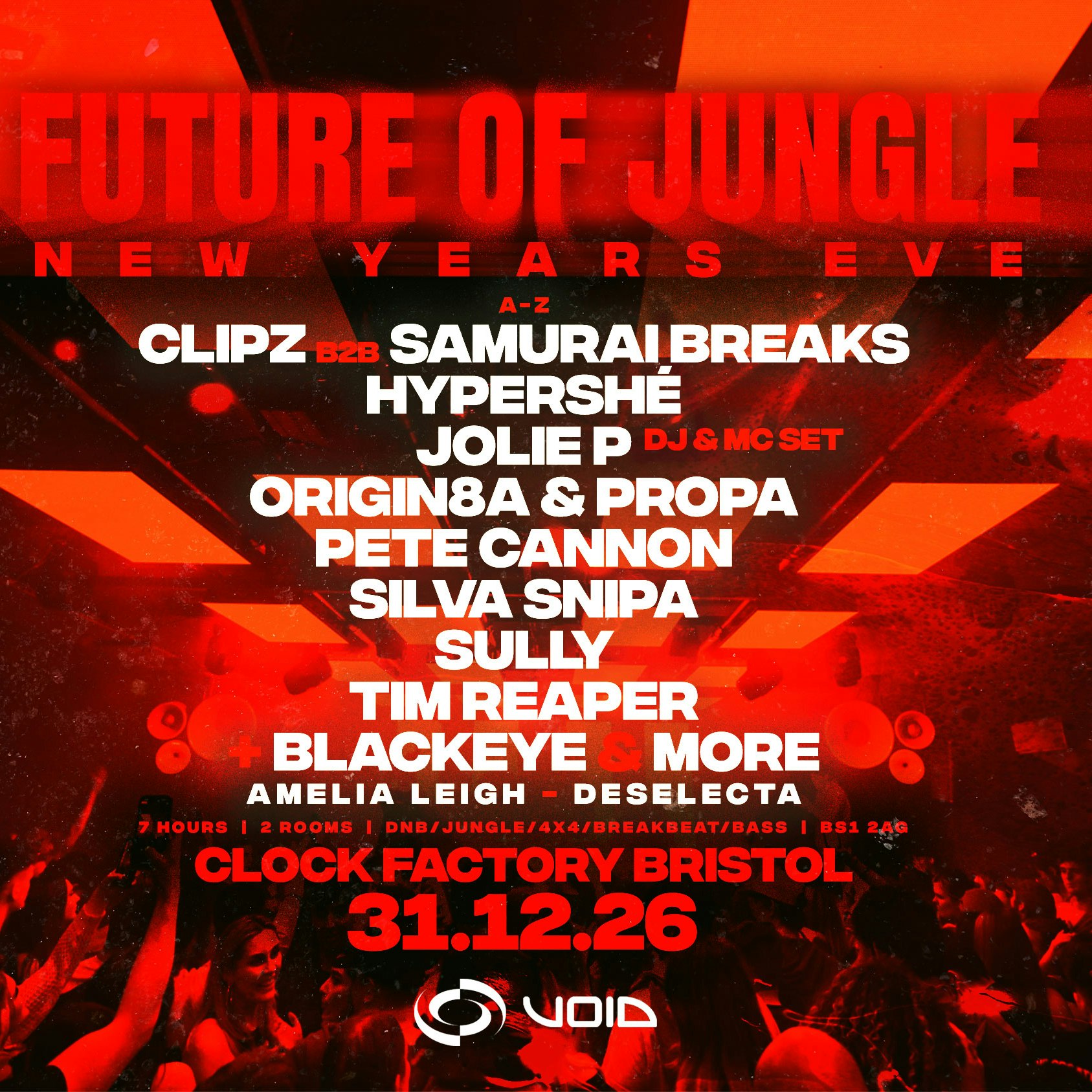Clock Factory NYE | The Future of Jungle