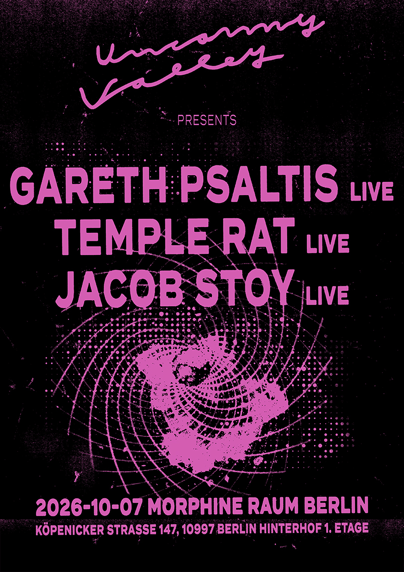 Uncnany Valley with Temple Rat, Gareth Psaltis, Jacob Stoy