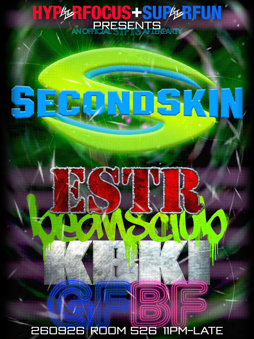 HYPERFOCUS & STFT presents: SECOND SKIN