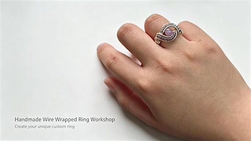 Crystal Wire Wrapped Ring Workshop | Make Your Own Jewellery – Glasgow
