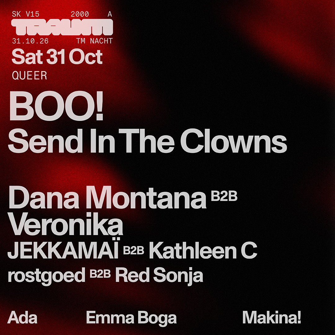 BOO! Send in the Clowns