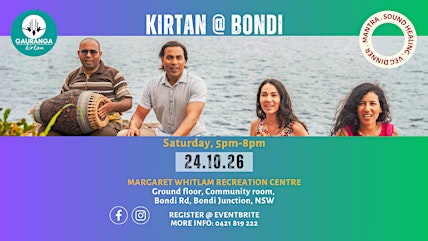 Kirtan, Sound healing @ Bondi