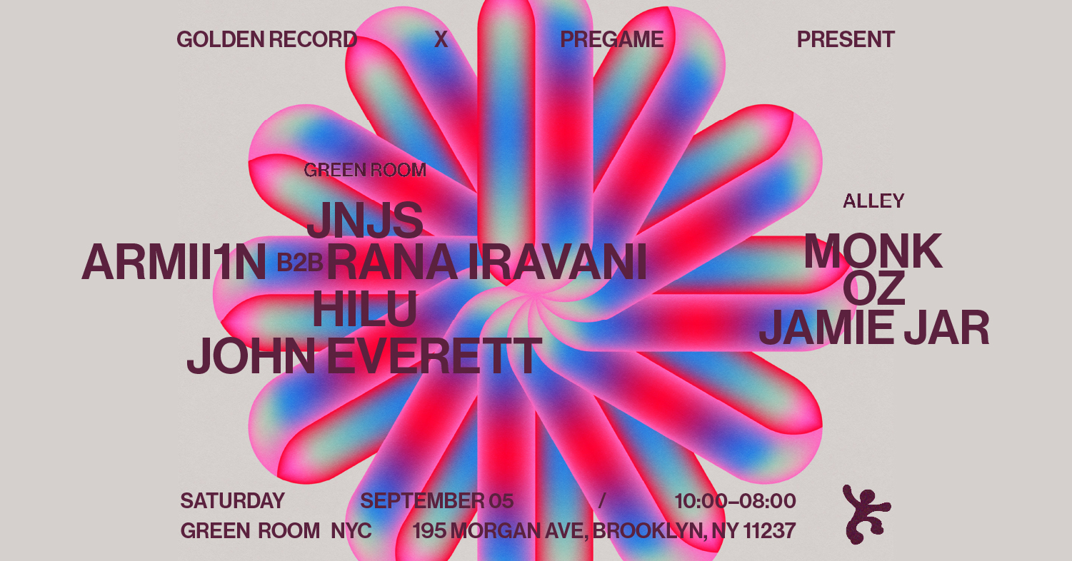 Golden Record NYC x pregame present JNJS