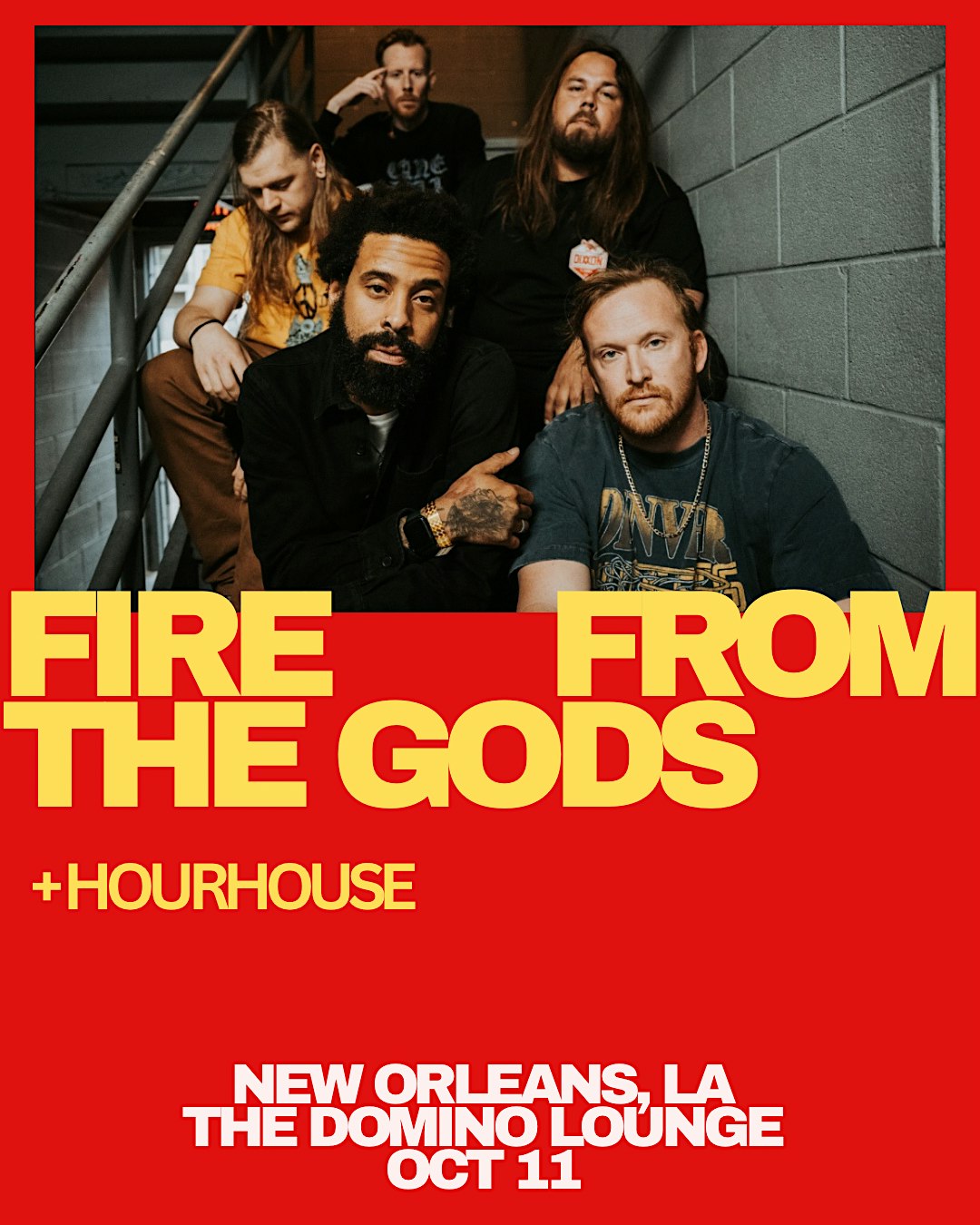FIRE FROM THE GODS with HOURHOUSE
