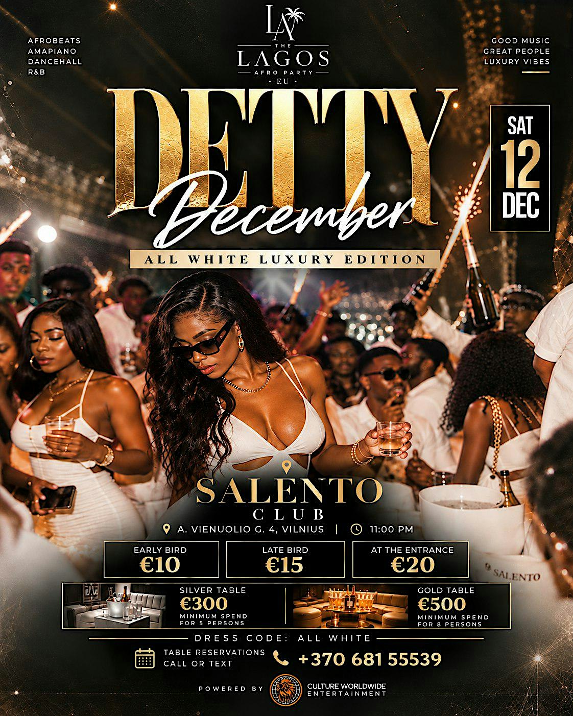DETTY DECEMBER: All White luxury edition