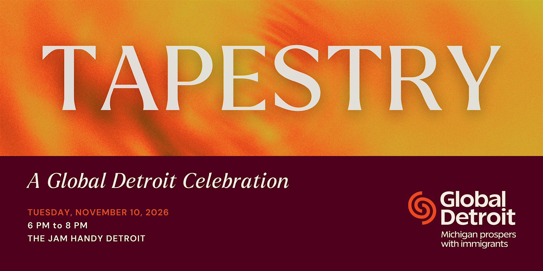 TAPESTRY 2026: A Global Detroit Celebration