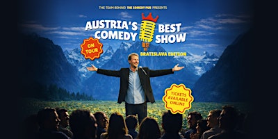 Austria’s Best Comedy Show – Bratislava Edition | English Stand-Up Comedy