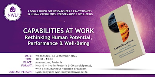International Book Launch: Capabilities at Work