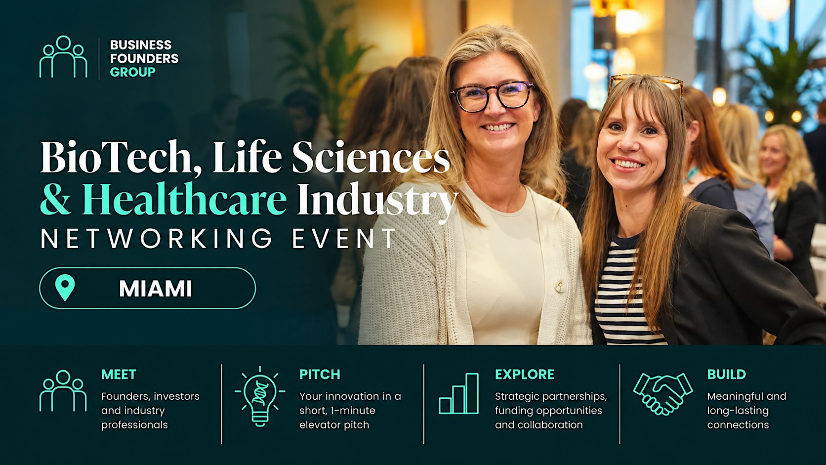 Miami BioTech, Life Sciences, Healthcare Industry Networking Event