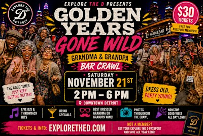 Golden Years Gone Wild: Grandma & Grandpa Bar Crawl — Day Crawl