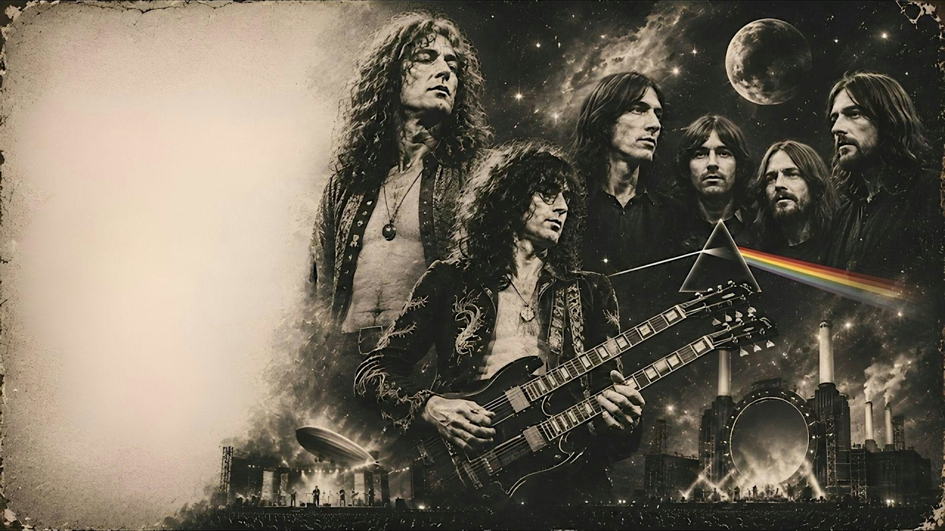 TARDEO LEYENDAS DEL ROCK LED ZEPPELIN + PINK FLOYD + DIRE STRAITS CONCIERTO