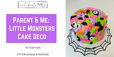 Parent & Me: Little Monsters Cake Decorating