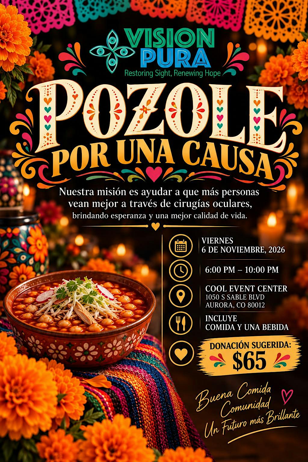 Pozole por una causa