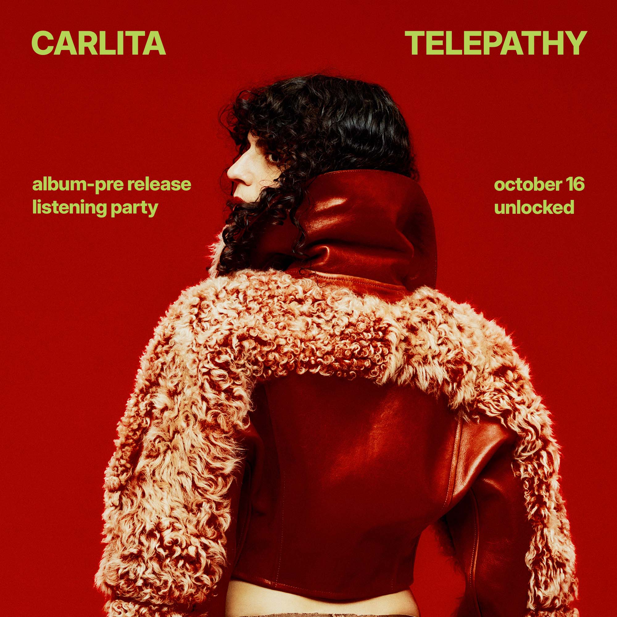 Labyrinth presents: Carlita TELEPATHY Album Pre-release Listening Party