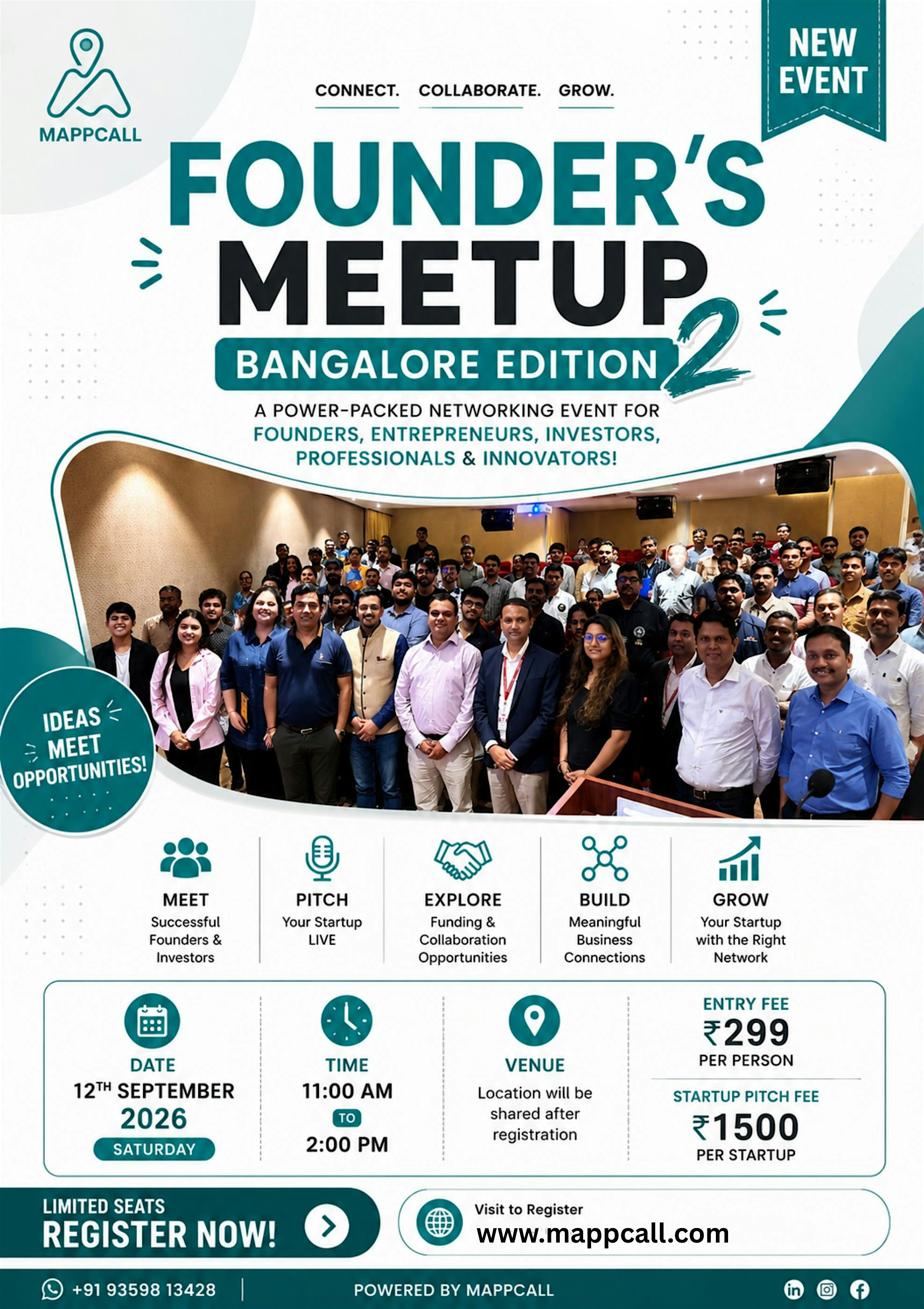 Founder’s Meetup – Bangalore Edition 2!