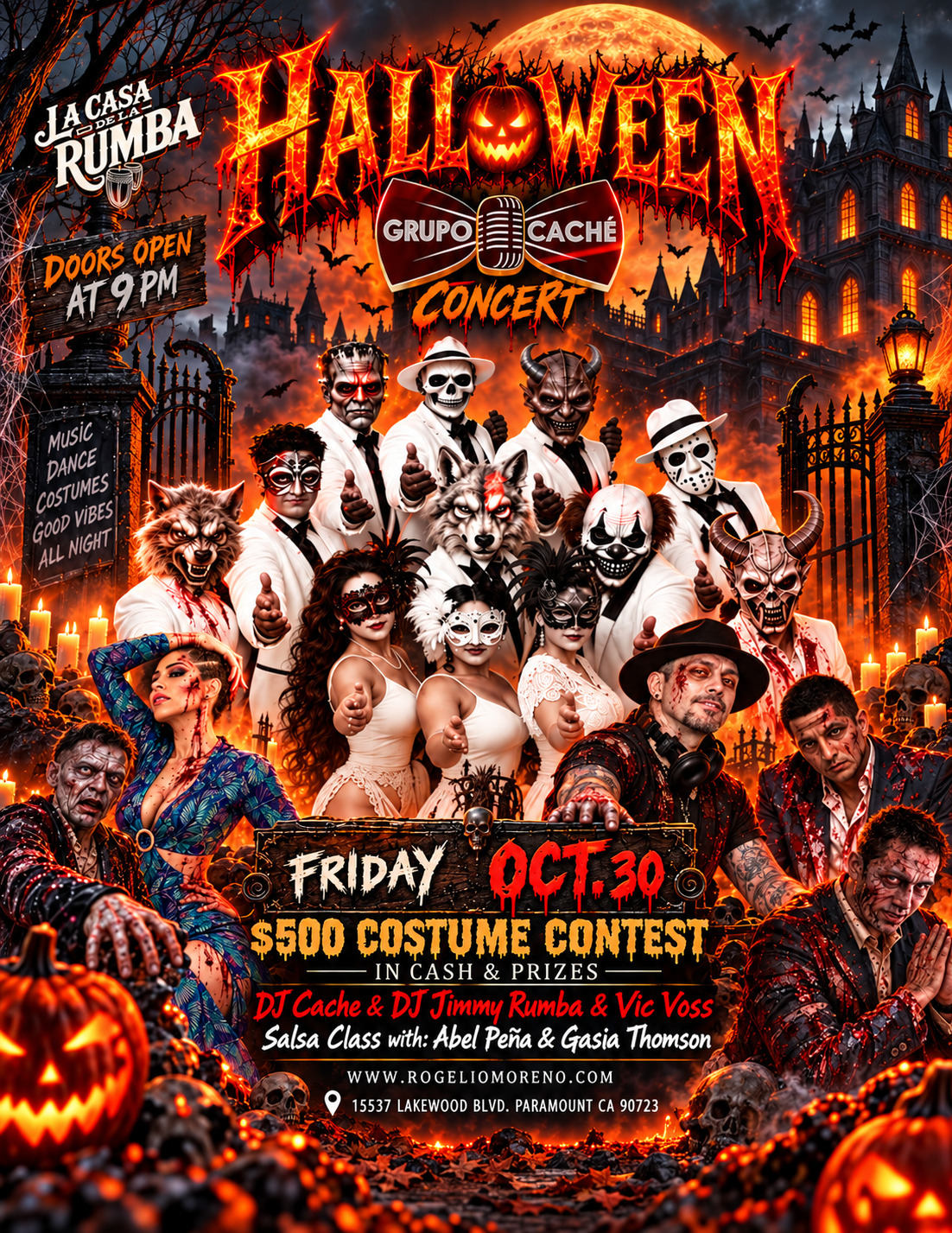 1st Anniversary Grupo Cache Halloween Concert