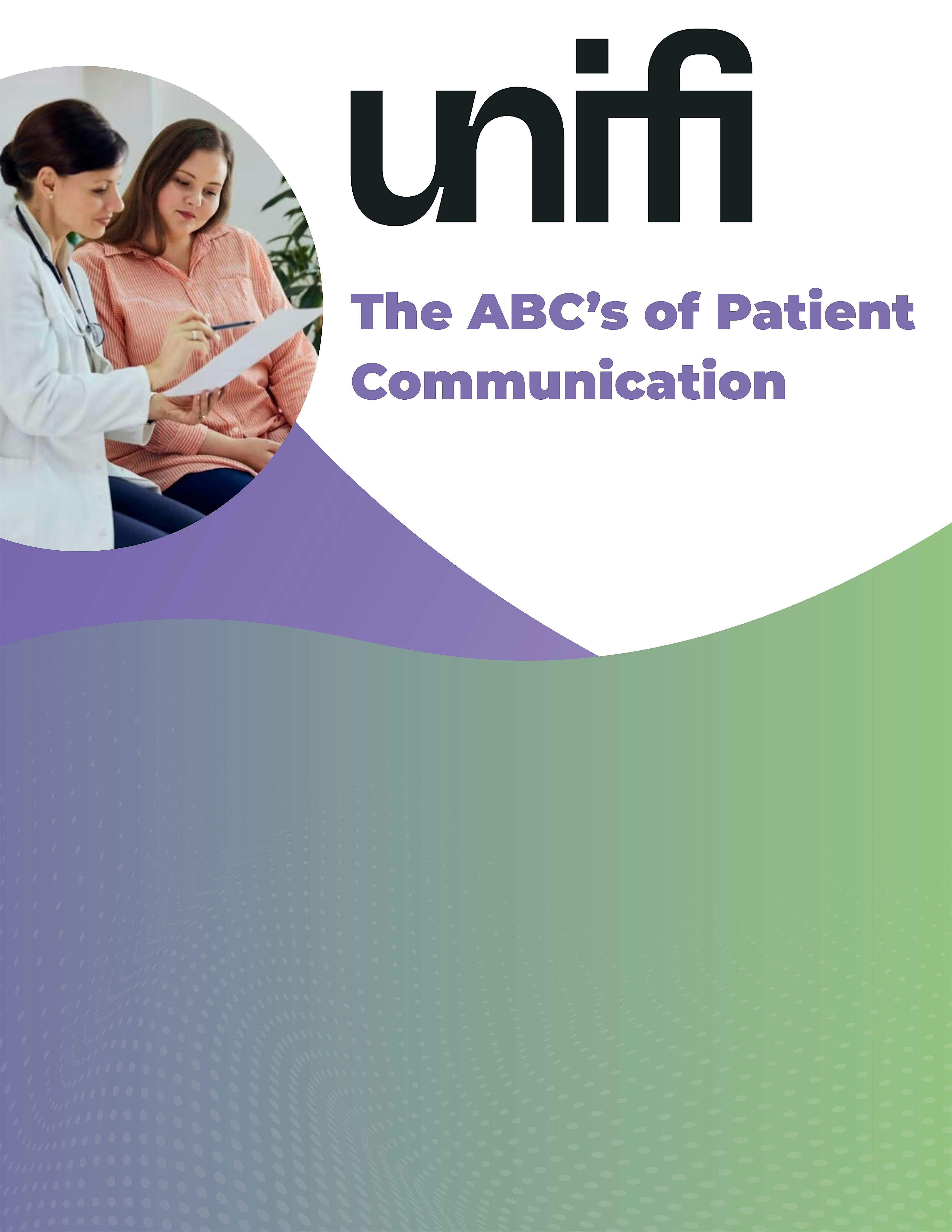 The ABC’s of Patient Communication