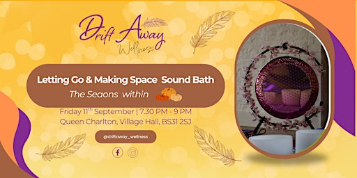 Letting Go Making Space - Sound Bath