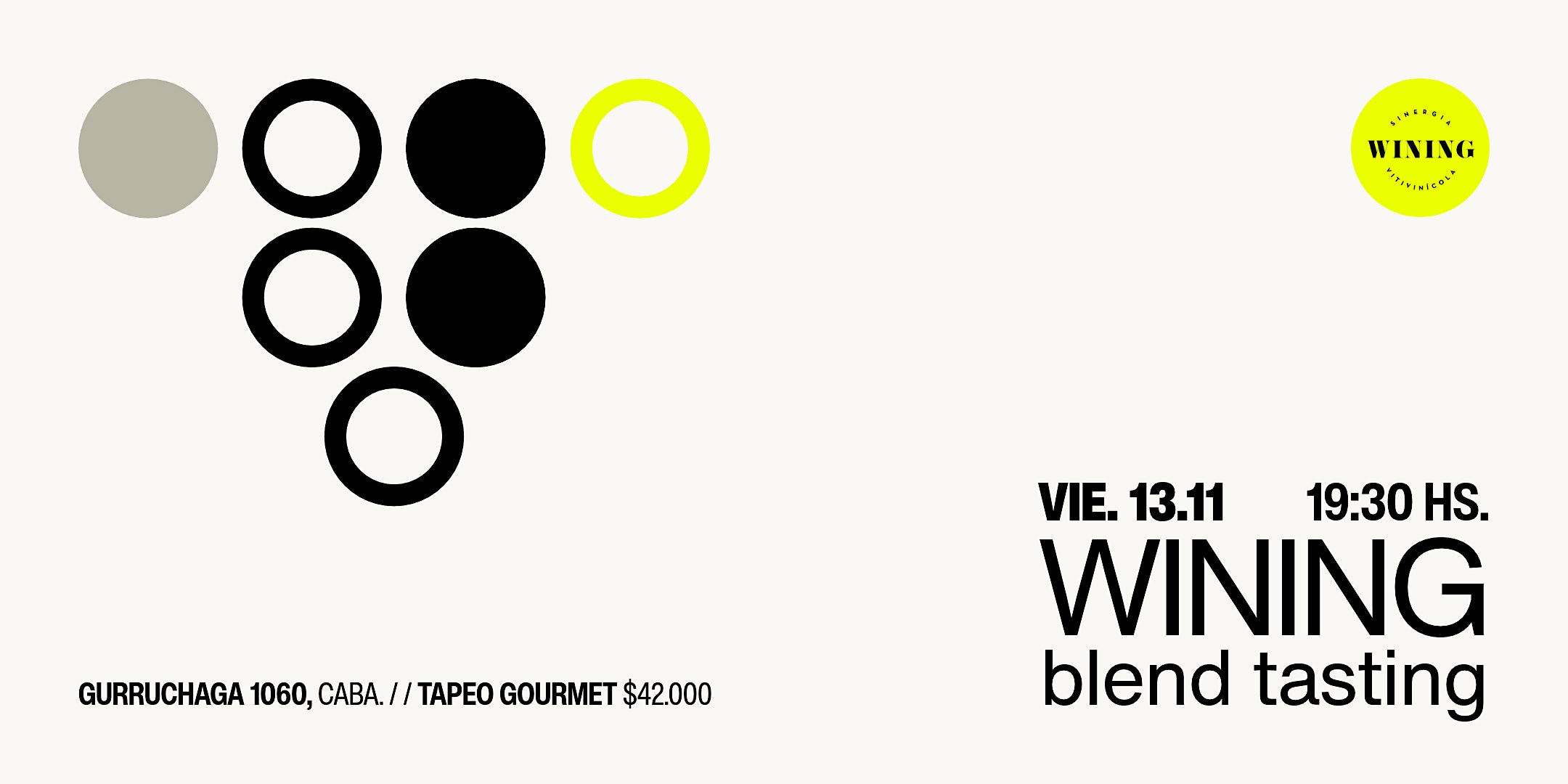 WINING BLEND TASTING