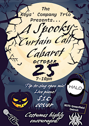 A Spooky Curtain Call Cabaret