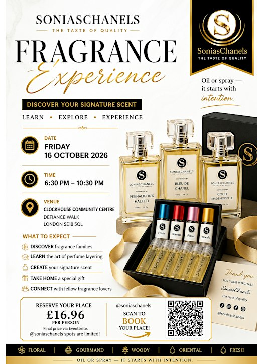 SoniasChanels Fragrance Experience