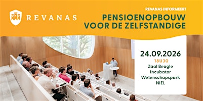 Revanas informeert: Pensioenopbouw voor de zelfstandige