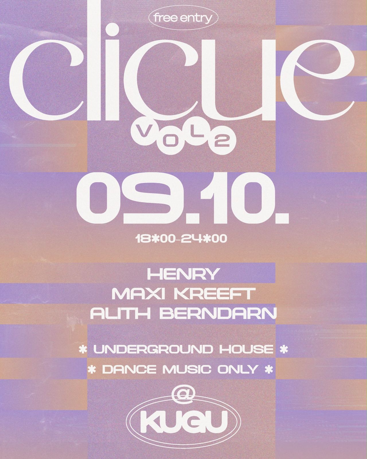 CLICUE #002 – Blau (KUGU)