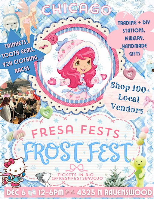 Fresa Frost Fest Market ❄ HUGE Trinket + Fashion + Holiday Gift Market